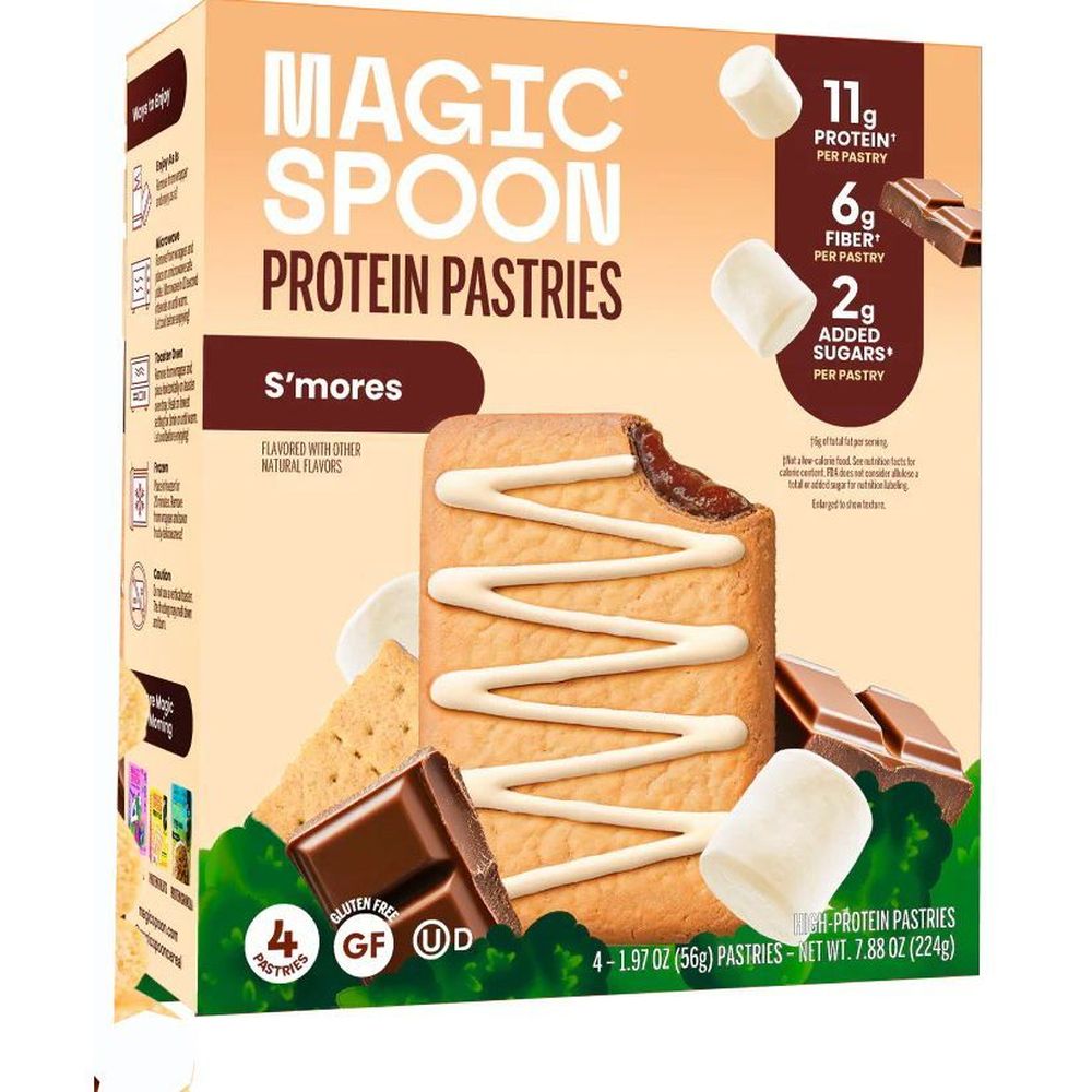 Magic Spoon S'mores Protein Pastries, 7.8 Ounce -- 6 Per Case