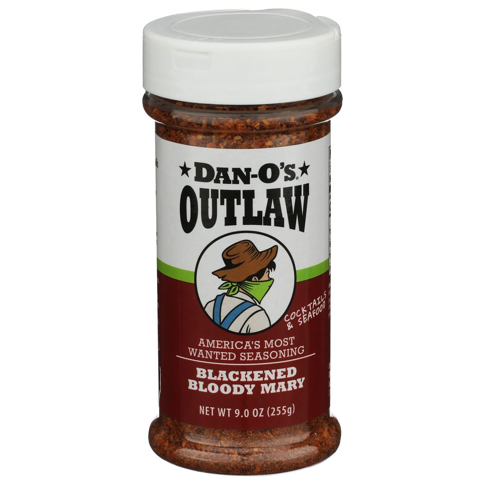 Dan-o's Blackened Bloody Mary Seasoning, 9 Ounce -- 6 Per Case