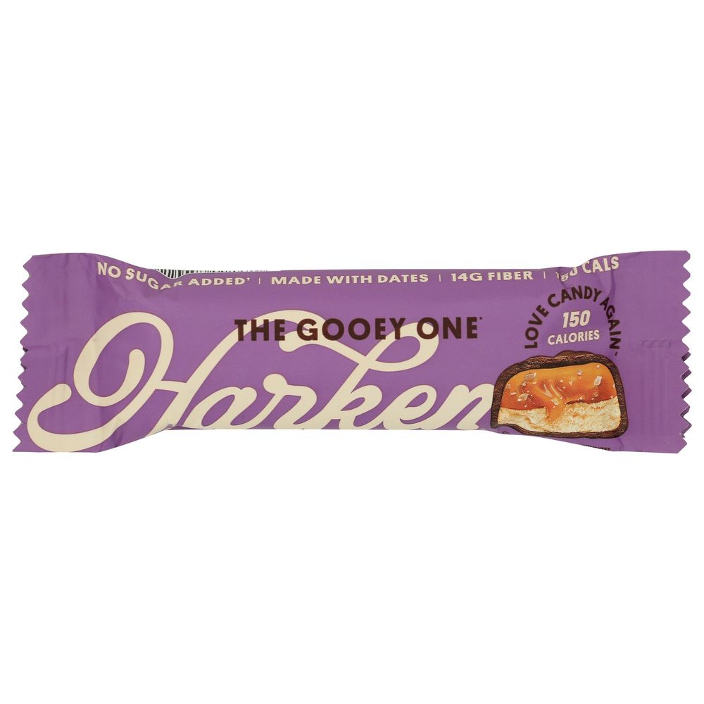 Harken Salted Date Carmel Candy Bar, 1.41 Ounce -- 12 Per Case