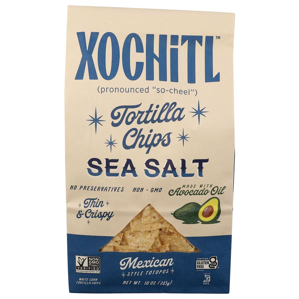 Xochitl Sea Salt Tortilla Chips, 10 Ounce -- 9 Per Case