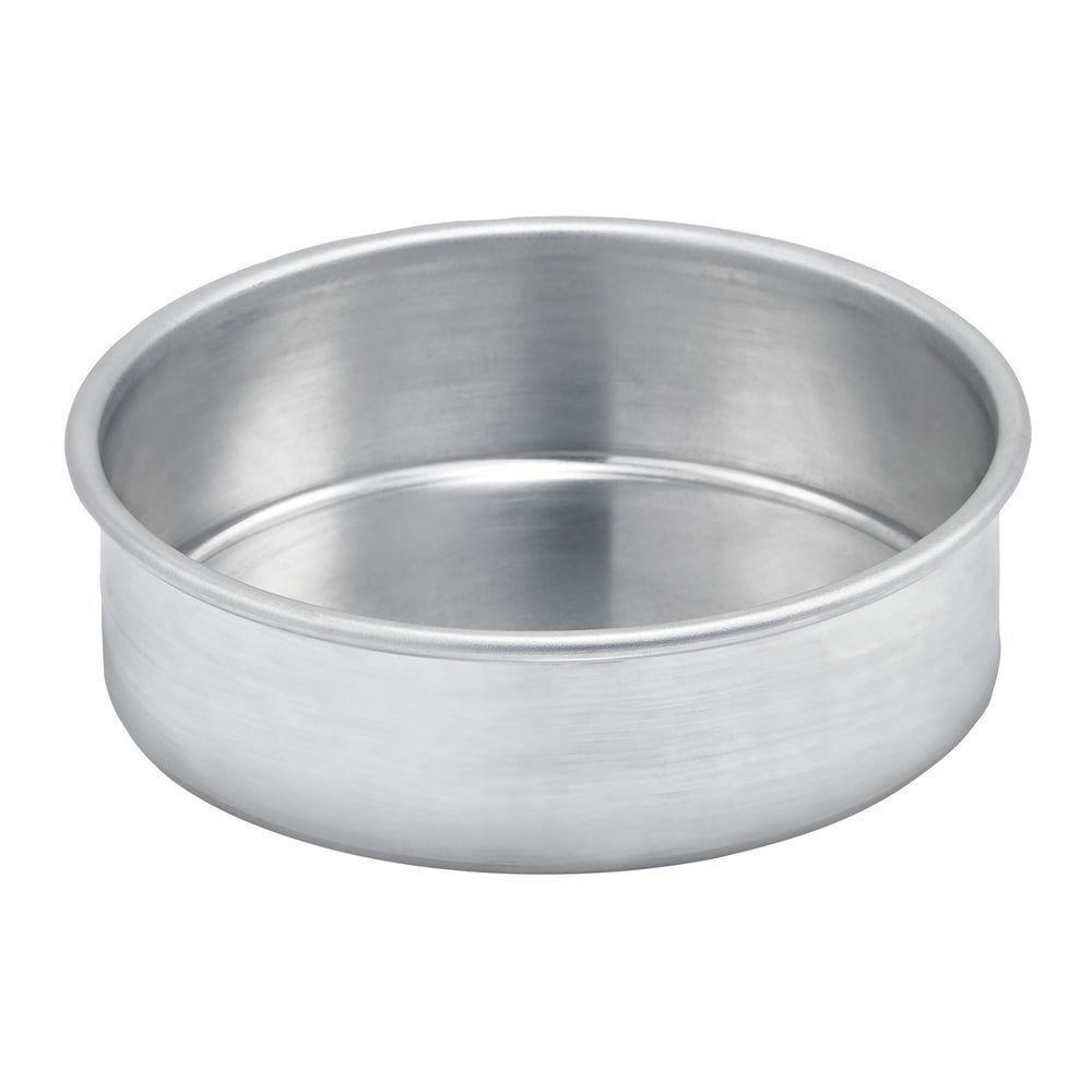 Winco Acp Series Aluminum Round Layer Cake Pan, 6 X 2 Inch -- 6 Per Case