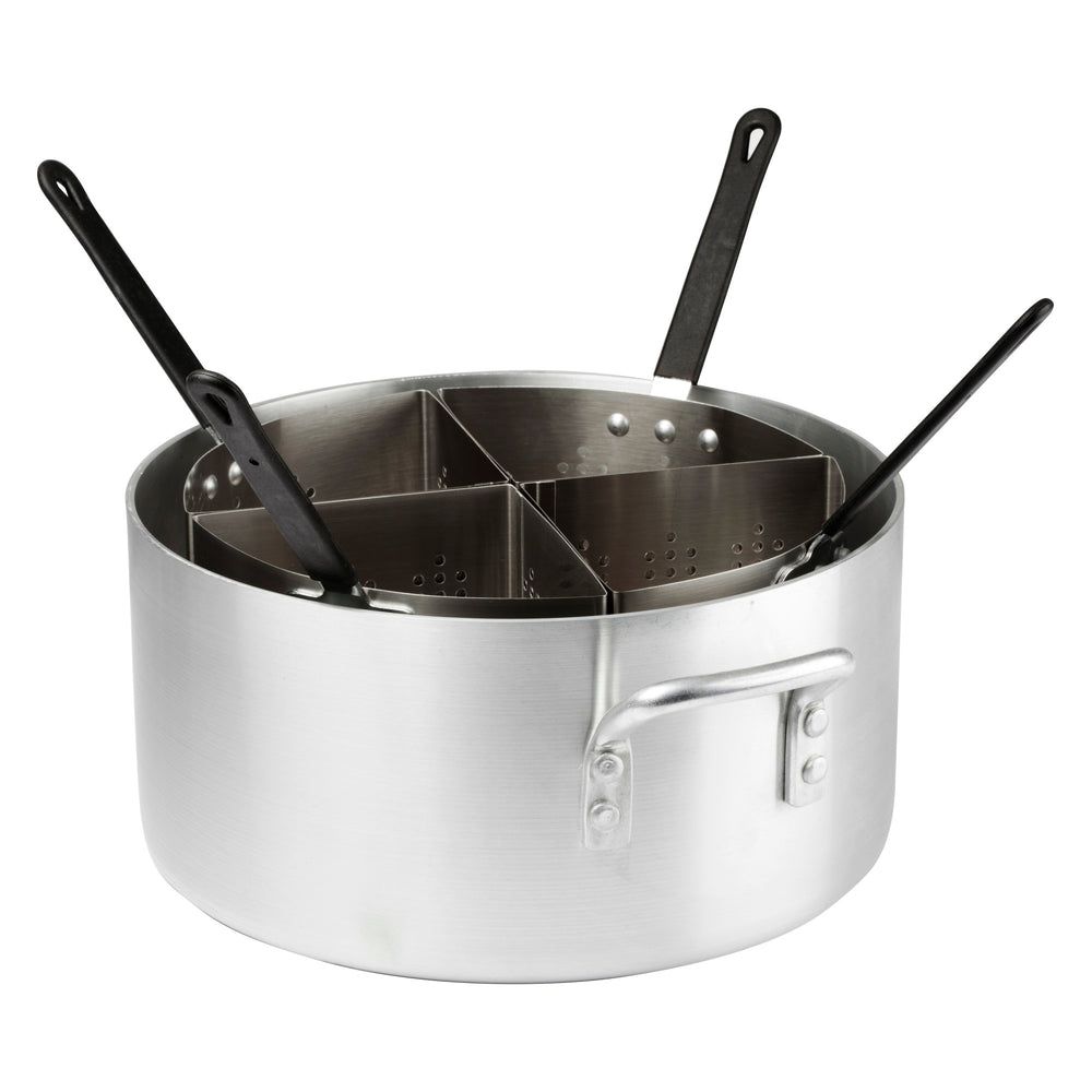 Winco Aluminum Pasta Cooker Set, 20 Quart Capacity -- 2 Per Case