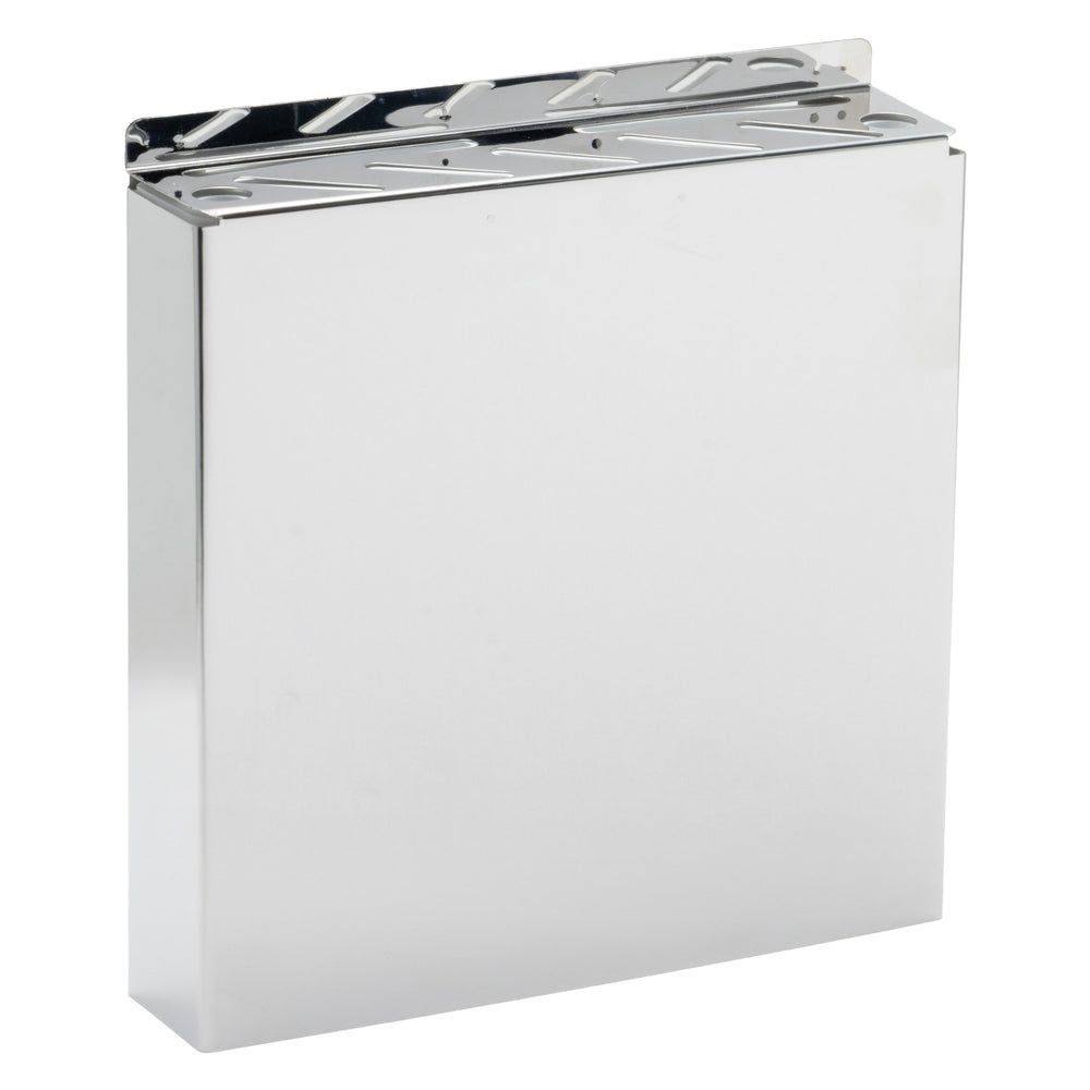 Winco Stainless Steel 7 Slot Knife Rack, 12 X 12 1/2 X 2 1/2 Inch