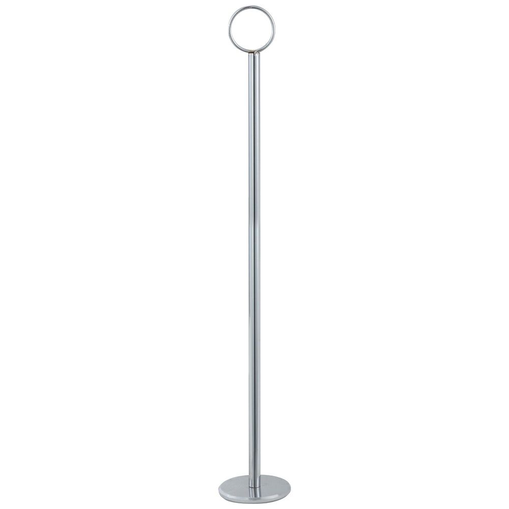 Winco Chrome-plated Steel Mirror Finish Number Holder, 15 Inch