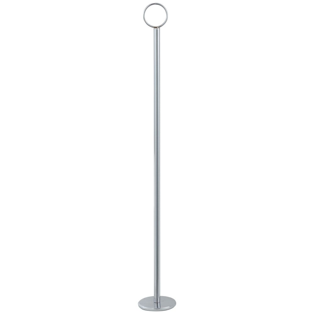 Winco Chrome-plated Steel Mirror Finish Number Holder, 18 Inch