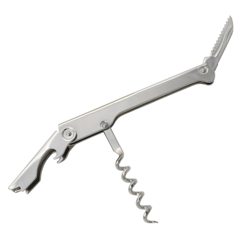 Winco Stainless Steel Waiters Cork Screw, 6.38 X 3.38 X 0.5 Inch -- 12 Per Case