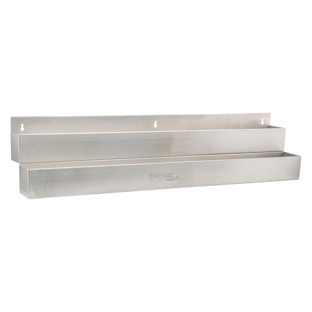 Winco Bar Maid Stainless Steel Double Speed Rail, 42 Inch