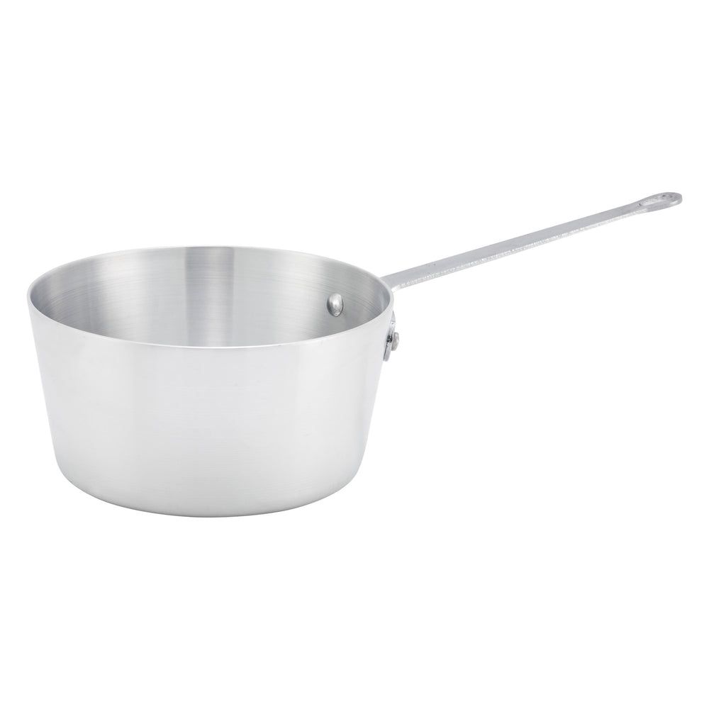 Winco Tapered Aluminum 3mm Sauce Pan, 5 Quart Capacity -- 6 Per Case