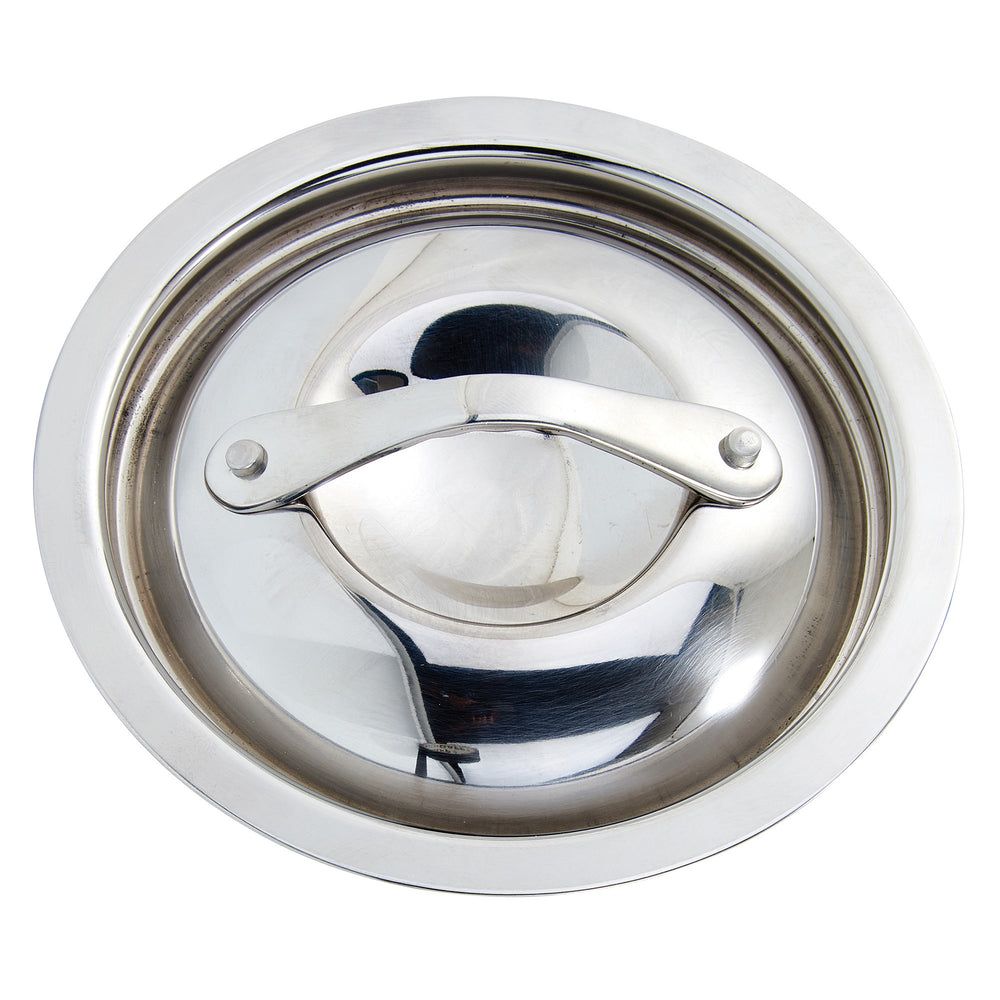 Winco Stainless Steel Lid For 3.75 Inch Casserole -- 6 Per Case
