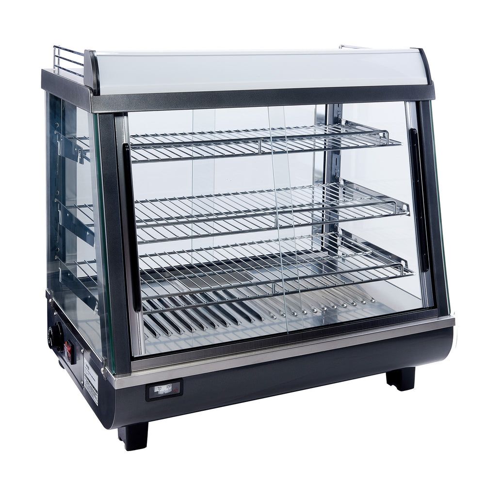 Winco Stainless Steel Heated Display Merchandiser, 26-1/2 X 19 X 26 Inch