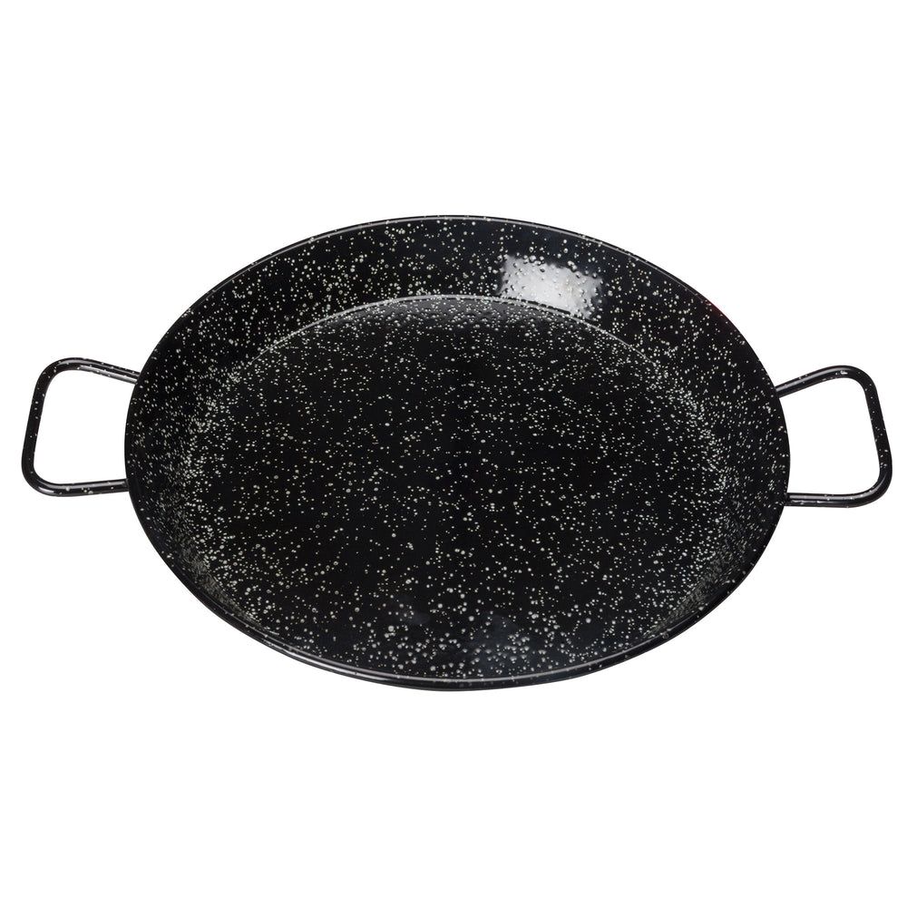 Winco Enameled Carbon Steel Paella Pan, 11 Inch -- 10 Per Case