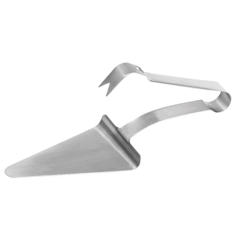 Winco 18/8 Stainless Steel Pizza Server Tong, 5 1/2 X 4 1/2 Inch -- 12 Per Case