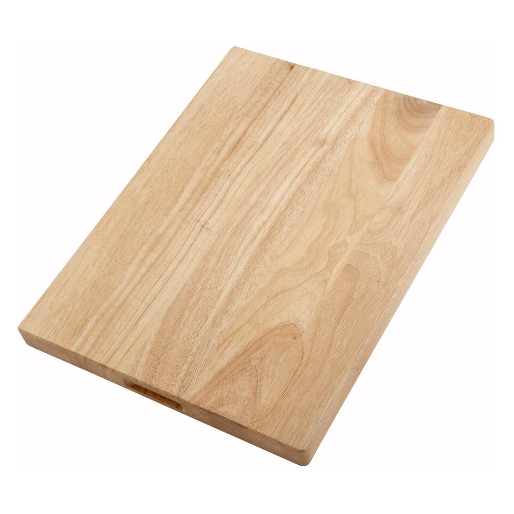 Winco Durable Hardwood Cutting Board, 30 X 18 X 1.75 Inch