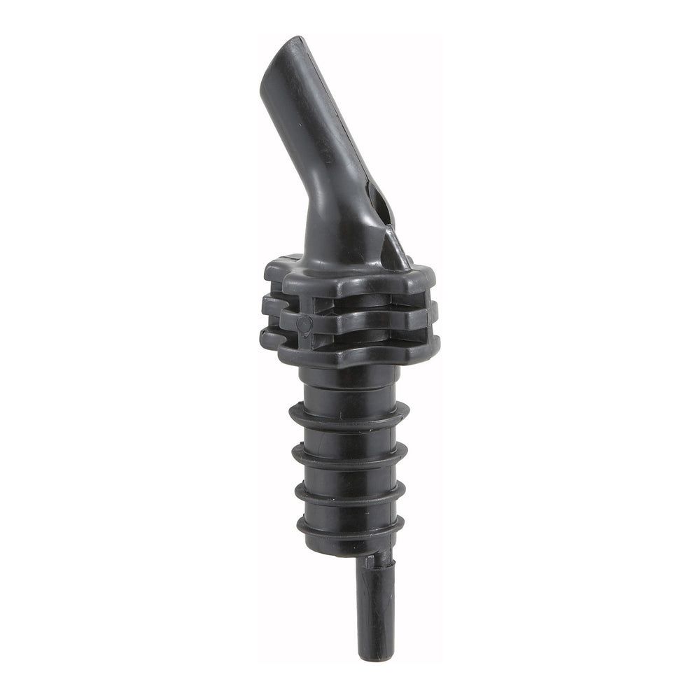 Winco Black Plastic Flexible Pourer, 4.5 Inch Length