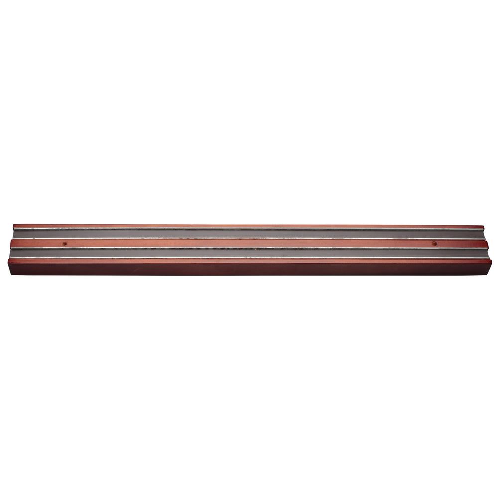 Winco Wooden Base Magnetic Knife Bar, 18 Inch