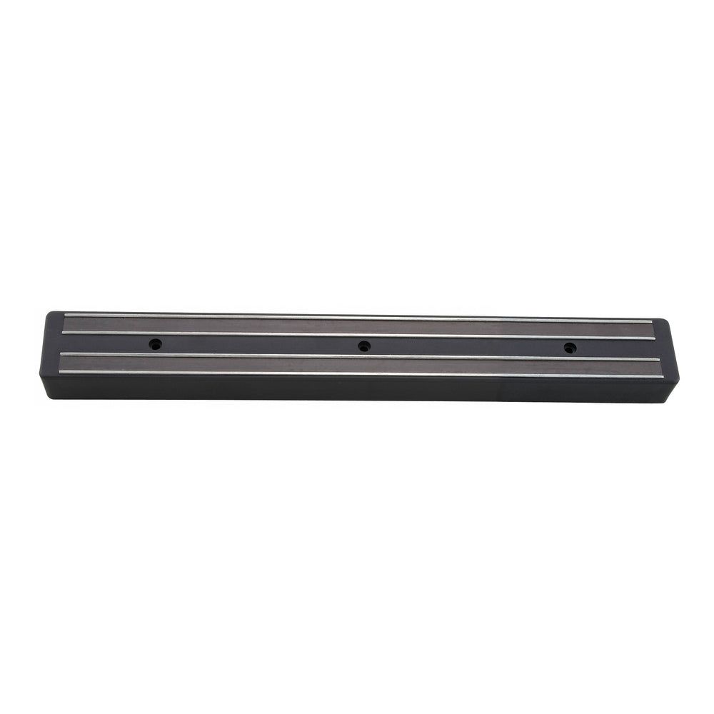 Winco Black Plastic Base Magnetic Bar, 13.5 X 0.88 X 1.63 Inch