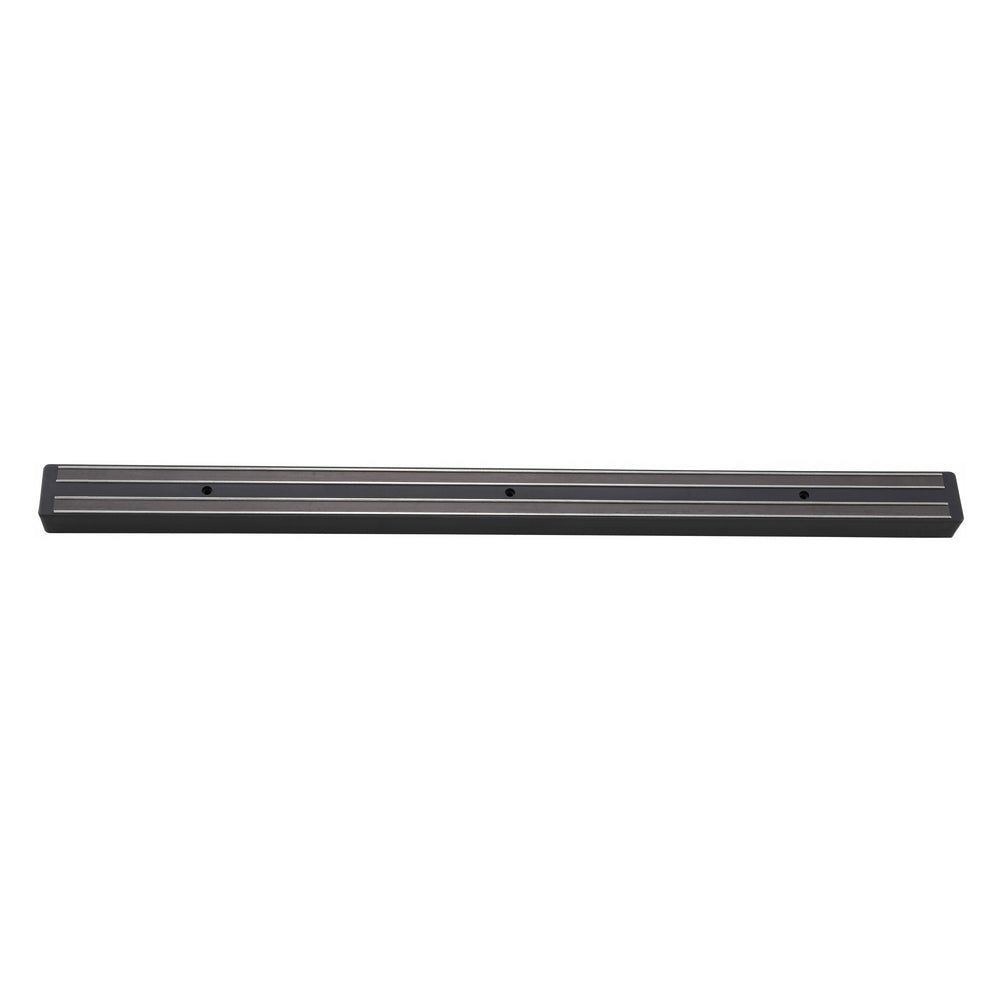 Winco Black Plastic Base Magnetic Bar, 24.5 X 1.0 X 1.63 Inch