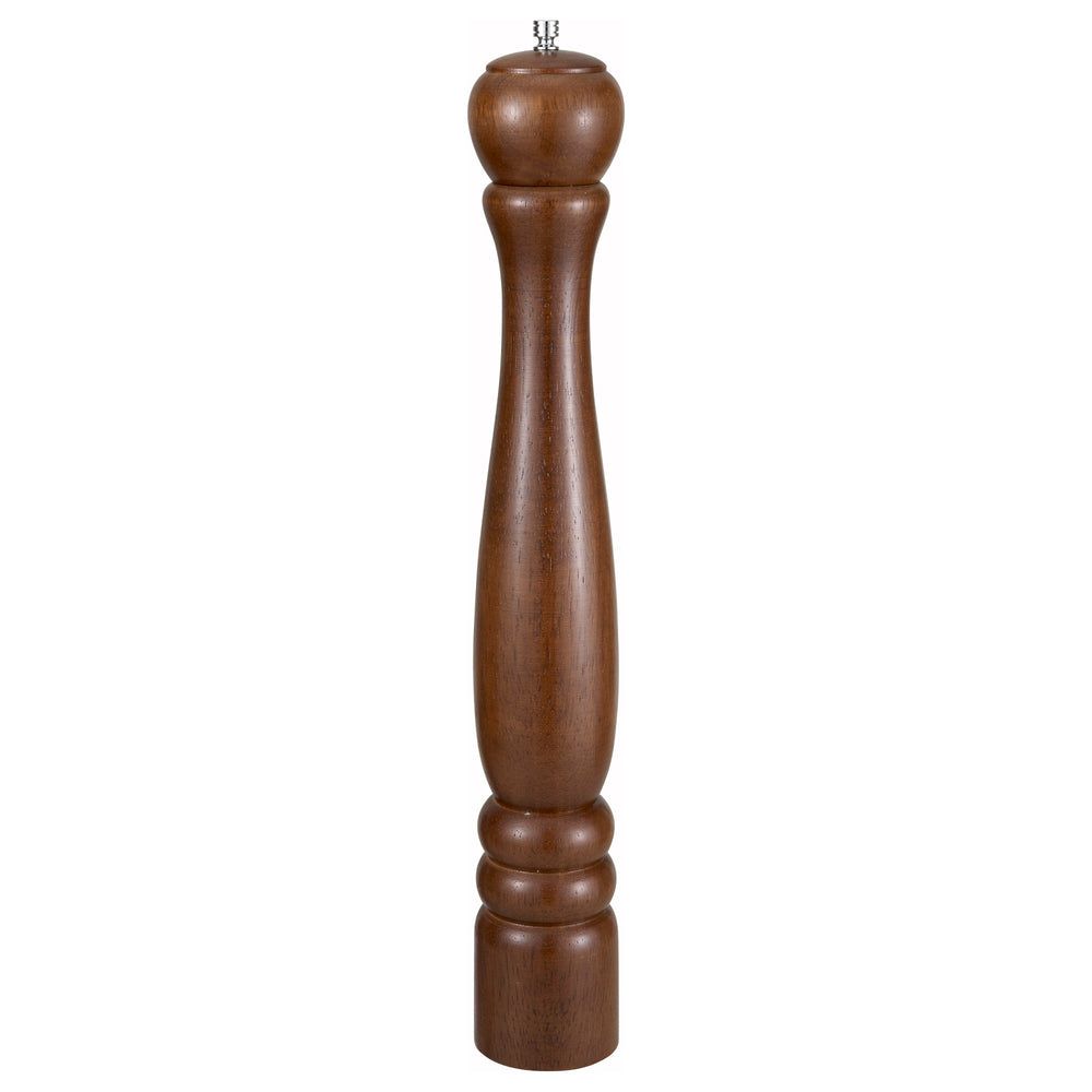 Winco Russet Brown Wood Peppermill, 18 Inch
