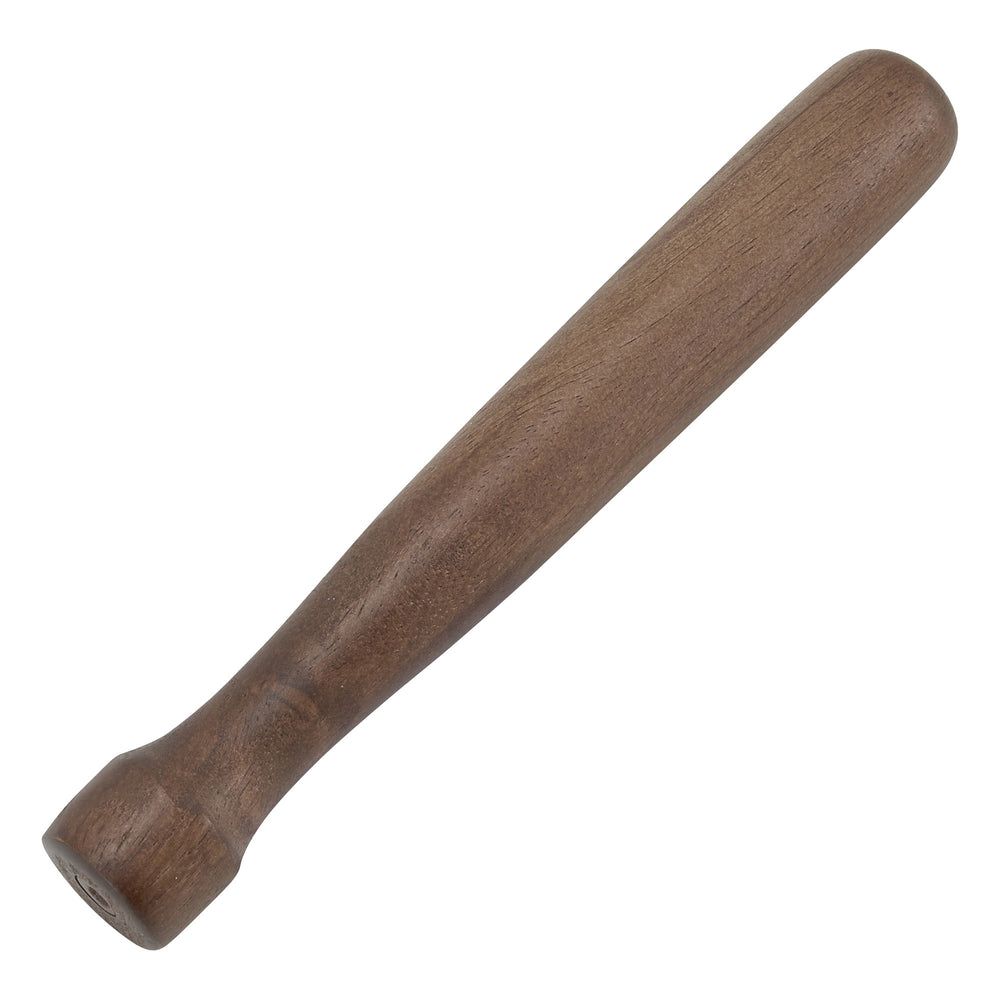 Winco Walnut Wooden Flat Head Muddler, 8 Inch
