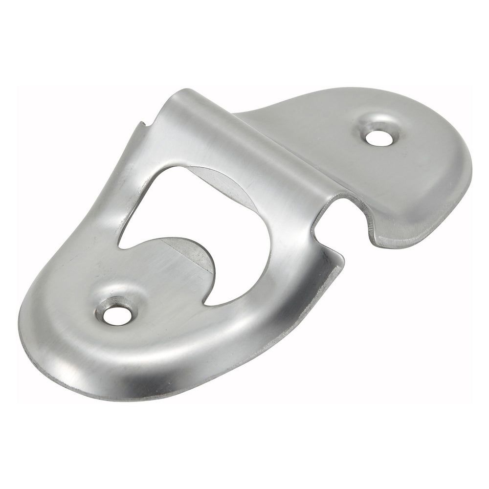 Winco Stainless Steel Under-counter Bottle Opener, 4.88 X 2.13 X 0.88 Inch