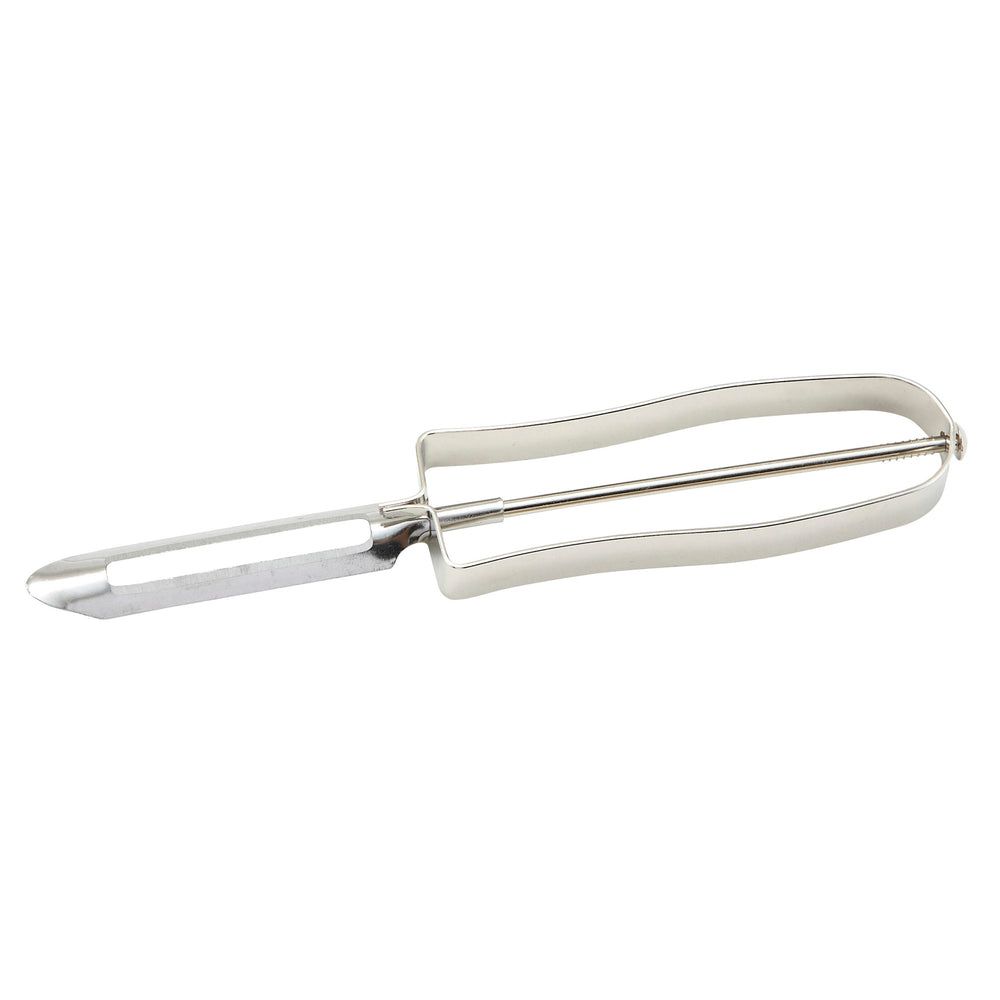 Winco Vegetable Peeler With Nickel Plate Handle, 6.13 X 1.13 X 0.5 Inch -- 12 Per Case