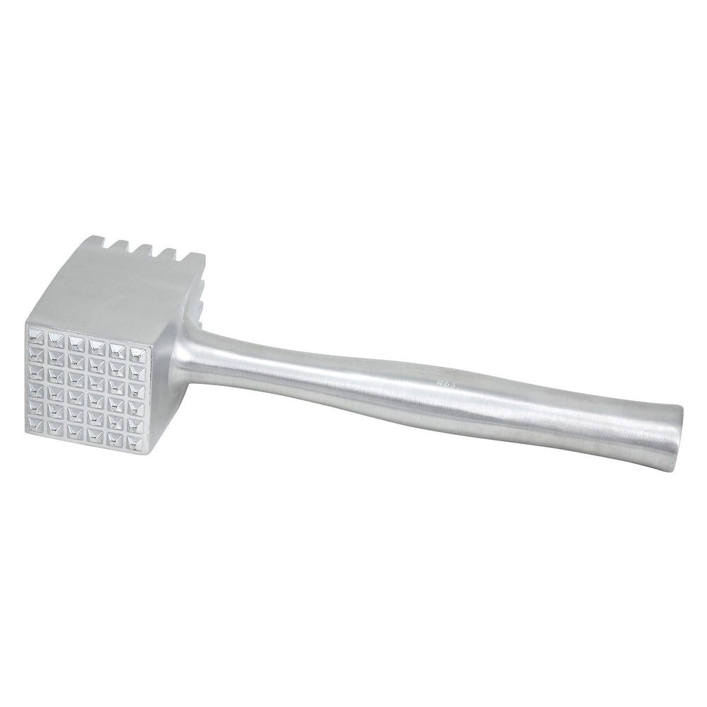 Winco Aluminum Heavy 2 Sided Meat Tenderizer, 12 3/4 Inch Length