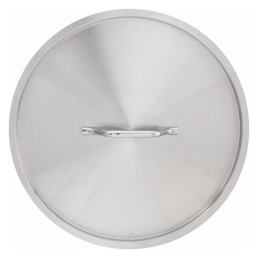 Winco 18/8 Stainless Steel Cover For 8 Inch Fry Pan, 8.5 Inch Dia. X 1.63 Inch Height