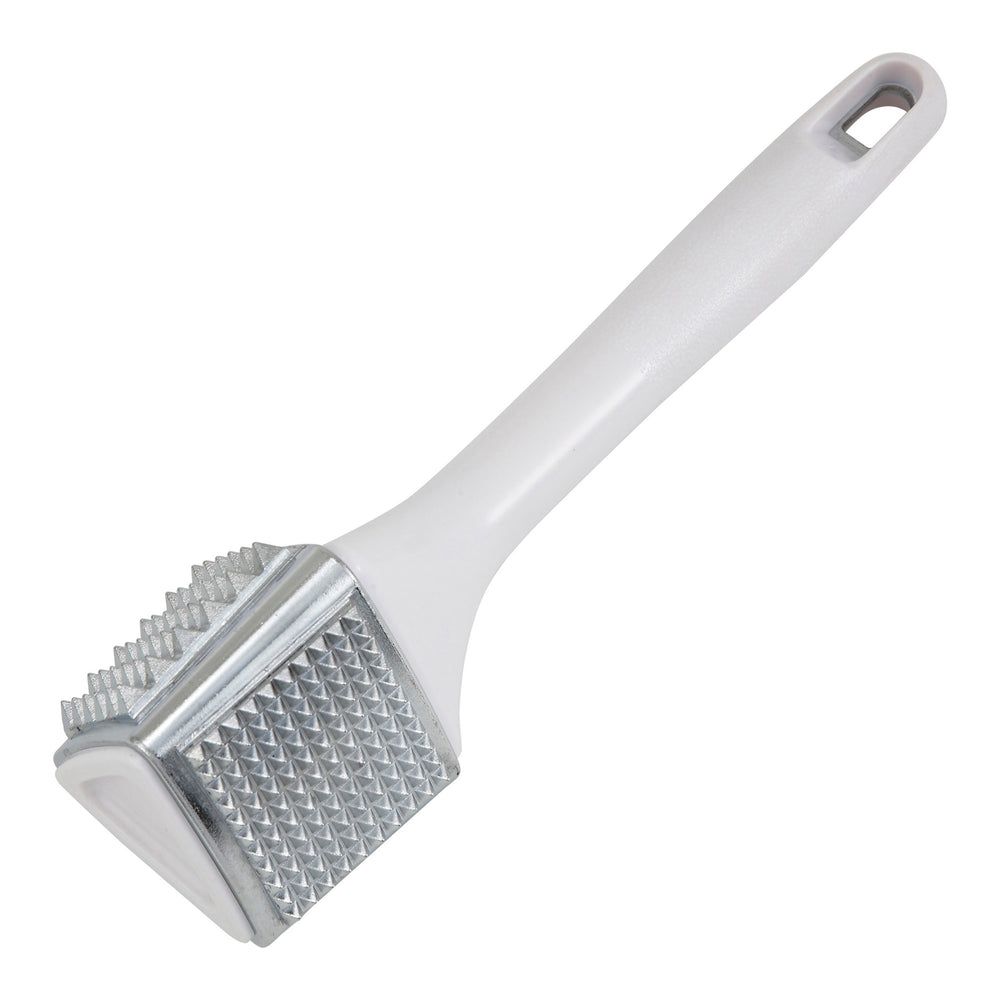 Winco Aluminum Zinc Alloy 3 Sided Meat Tenderizer, 11 Inch Length