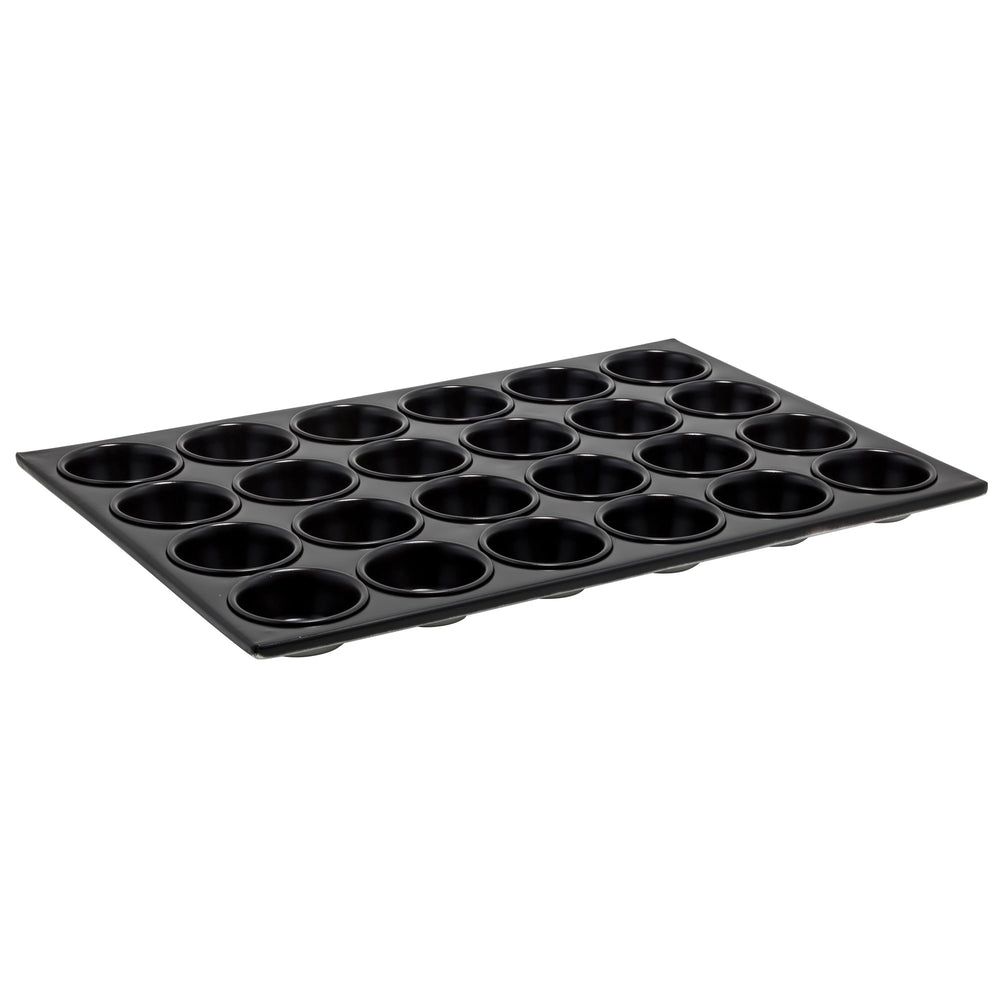 Winco Heavy Aluminum Twenty Four 3 Ounce Cup Non Stick Muffin Pan, 20 1/2 X 14 Inch