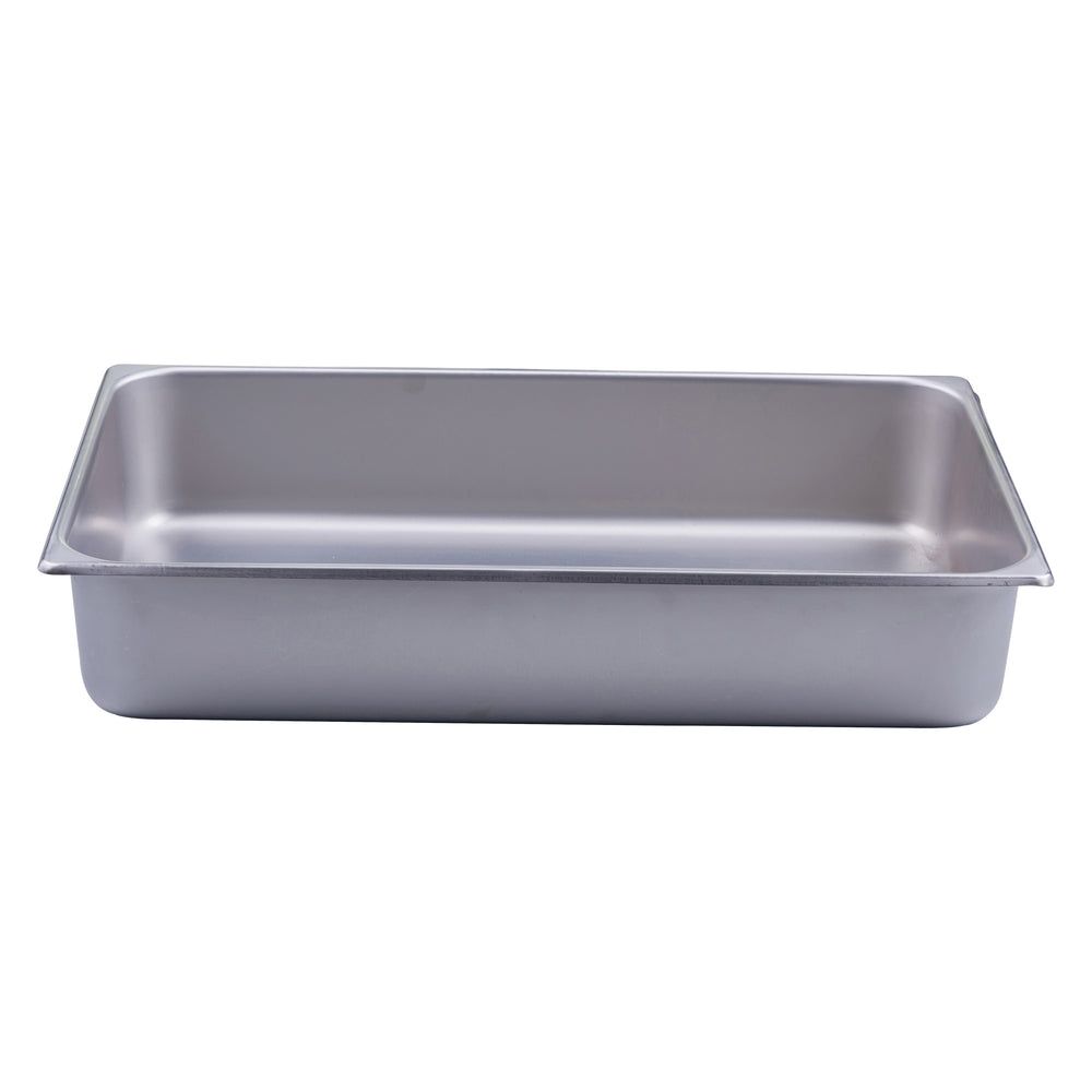 Winco Vintage Rectangle Water Pan For 108a 109 Chafer, 20.88 X 13.0 X 4.0 Inch -- 2 Per Case