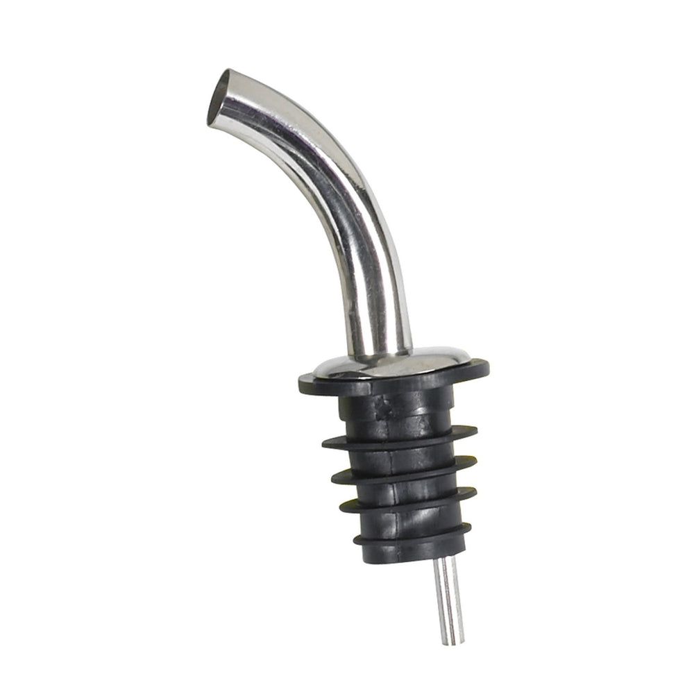Vertedor Metálico De Acero Inoxidable De Flujo Rápido Con Pico De Cuello De Ganso De Winco -- 12 Por Caja