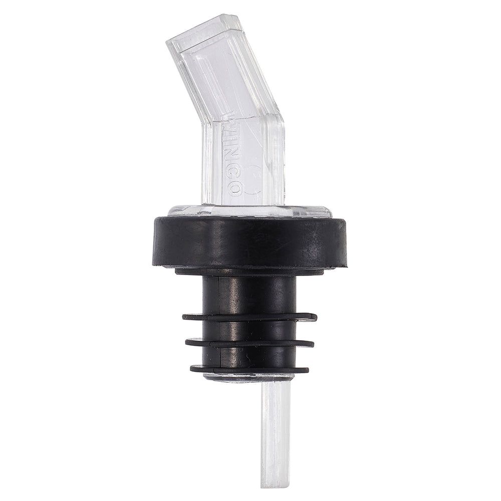 Winco Clear Crystal Plastic Screened Pourer -- 12 Per Case