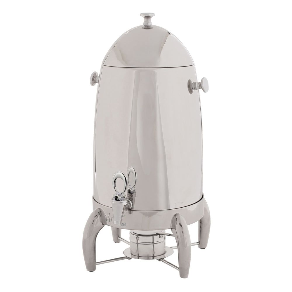 Winco Virtuoso Stainless Steel Coffee Urn, 5 Gallon Capacity