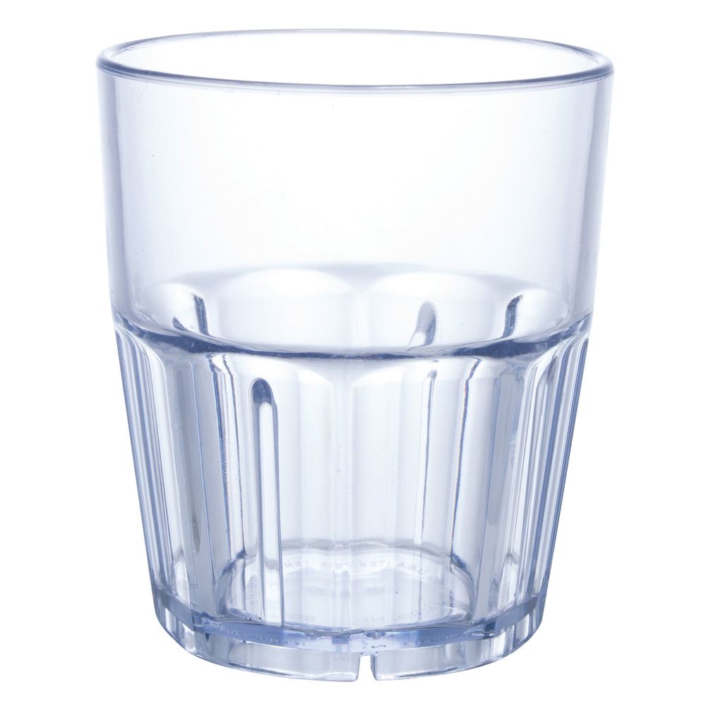 Winco Blue Plastic Havana Tumbler, 9 Ounce Capacity -- 6 Per Case