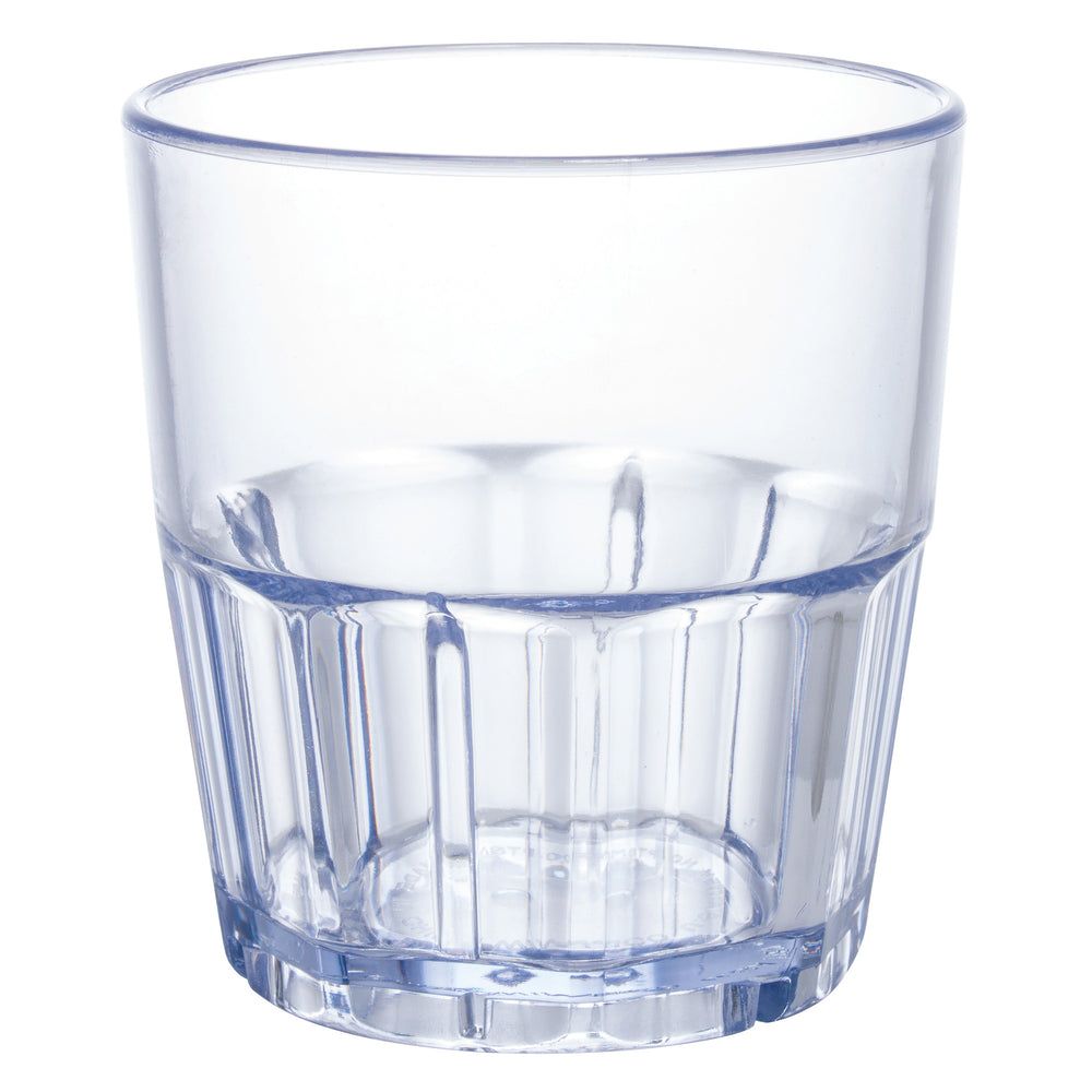 Winco Blue Plastic Havana Tumbler, 12 Ounce Capacity -- 6 Per Case