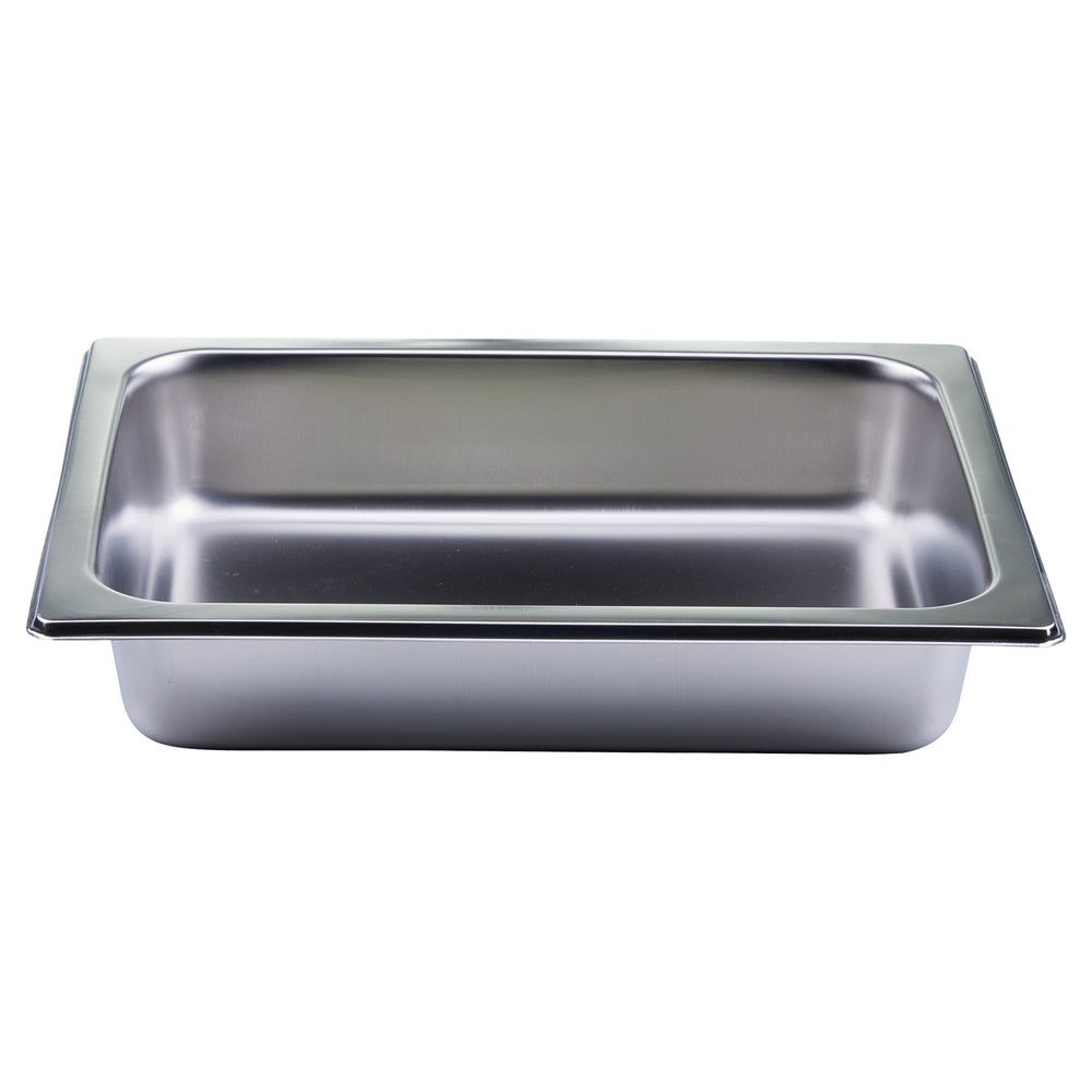 Winco Stainless Steel Rectangle Food Pan For 508 Half Size Crown Chafer, 4 Quart Capacity -- 2 Per Case