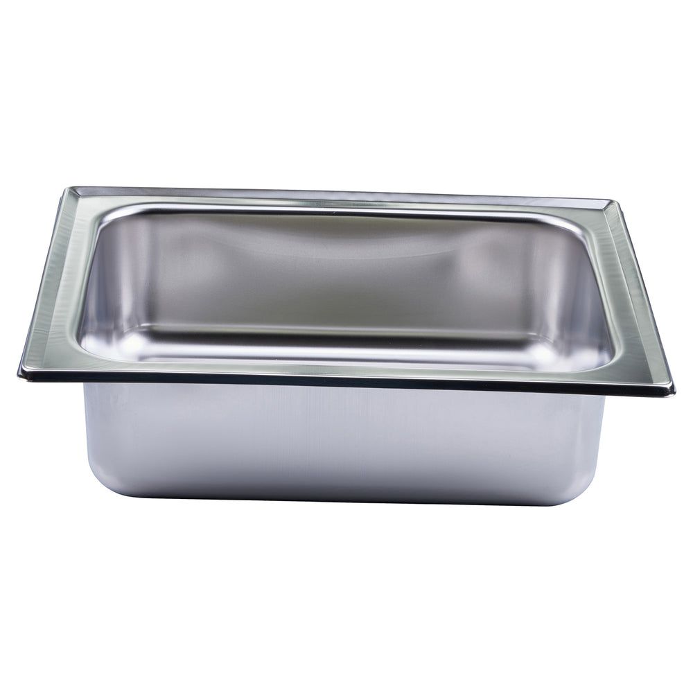 Winco Stainless Steel Rectangle Water Pan For 508 Half Size Crown Chafer -- 2 Per Case