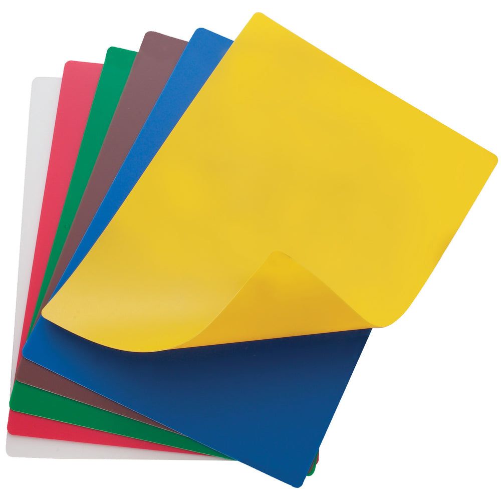 Winco Polyethylene Haccp 6 Colors Flexible Cutting Mat Set, 18 X 24 Inch -- 6 Set Per Case