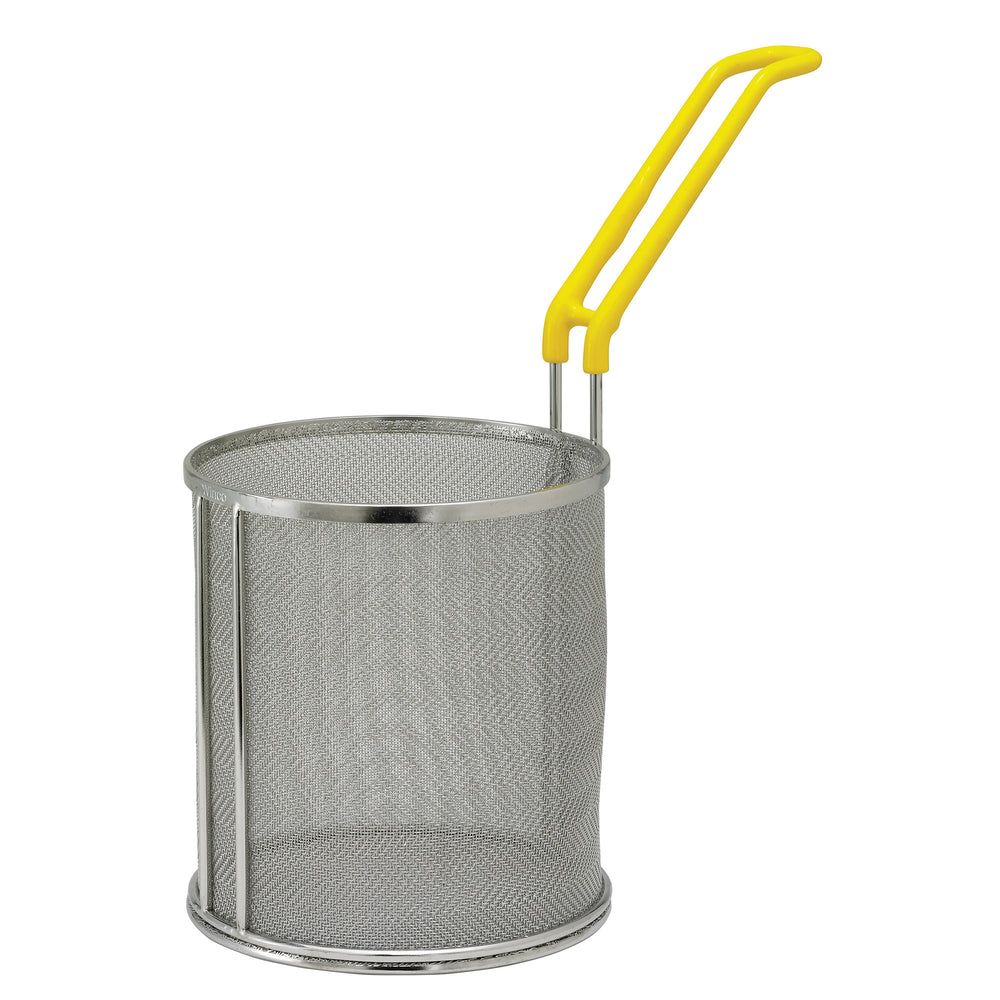 Winco Stainless Steel Super Fine Mesh Connoisseur Pasta Basket, 6.5 Inch Dia. X 7 Inch Height -- 2 Per Case