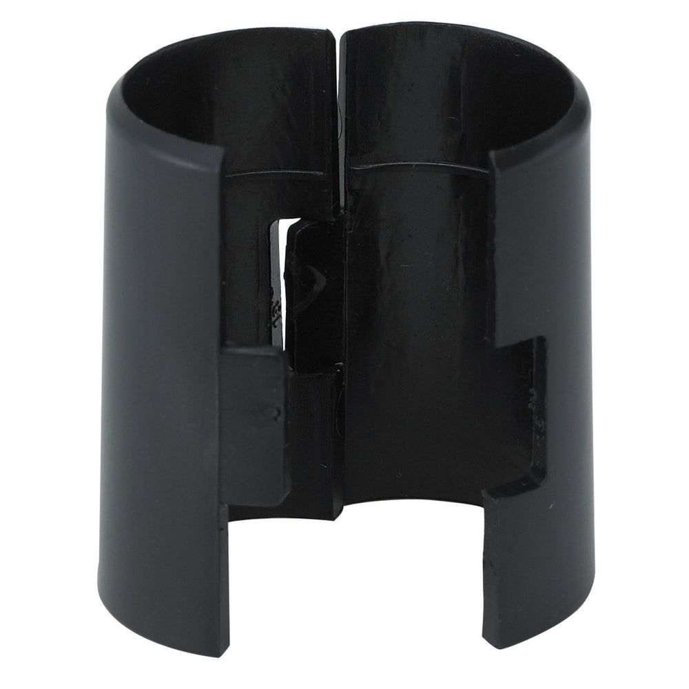 Winco Black Plastic Shelf Sleeve Clips For Vc And Vex Series Wire Shelves, 4 Count