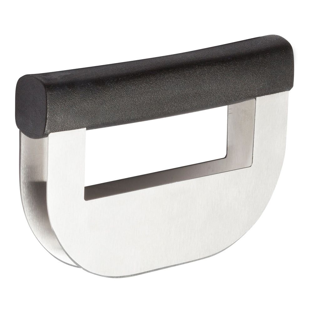 Cuchillo Picador De Doble Hoja De Acero Inoxidable Winco Con Mango De Polipropileno Negro -- 6 Por Caja