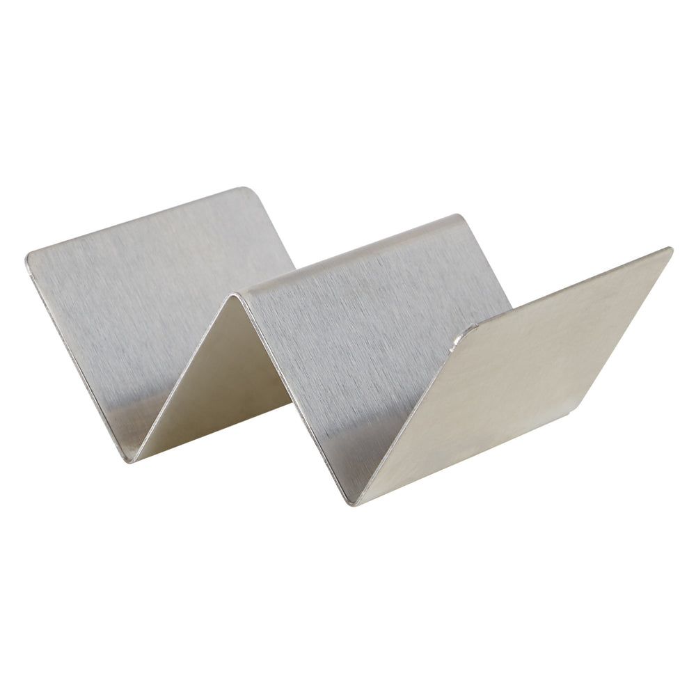 Winco Stainless Steel Brushed Finish 1-2 Slots Taco Holder, 5.5 X 4 X 2.13 Inch -- 12 Per Case