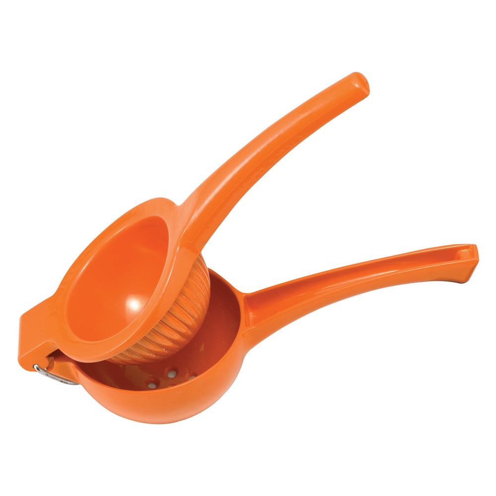 Winco Orange Aluminum Handheld Citrus Squeezer, 3.5 X 3.5 X 9 1/8 Inch -- 6 Per Case