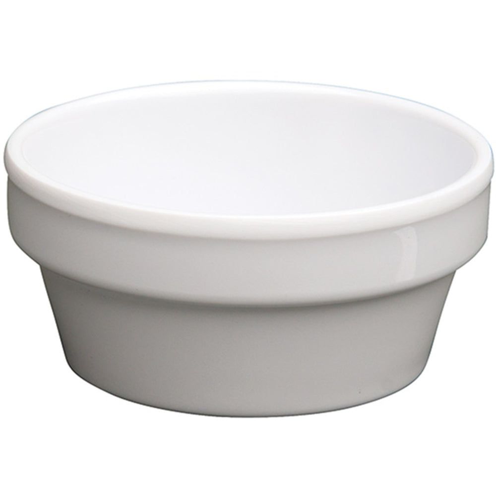 Winco Melamine White Sauce Cup Ramekins, 2.5 Ounce Capacity -- 12 Per Case