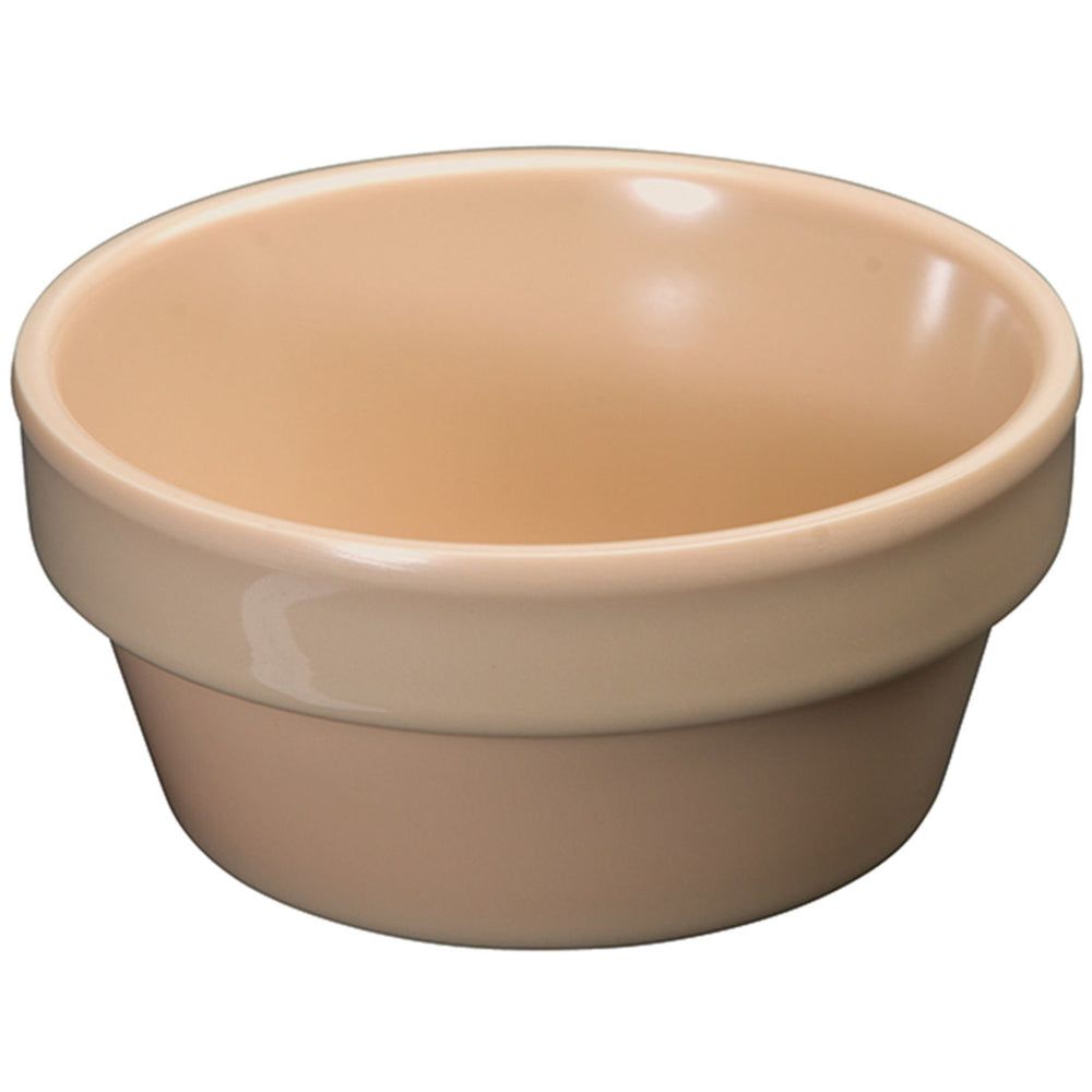 Winco Ramequines De Melamina Color Beige Para Salsa, Capacidad De 4 Onzas -- 12 Por Caja