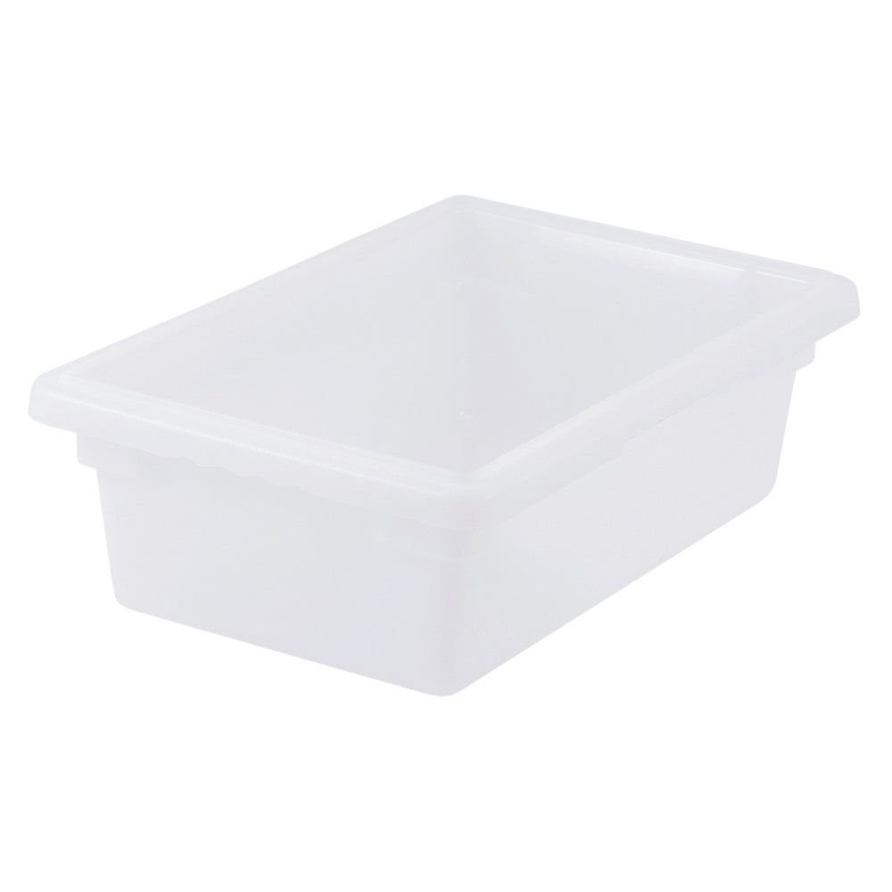 Winco White Polypropylene Half Size Food Storage Box, 18 X 12 X 6 Inch -- 6 Per Case