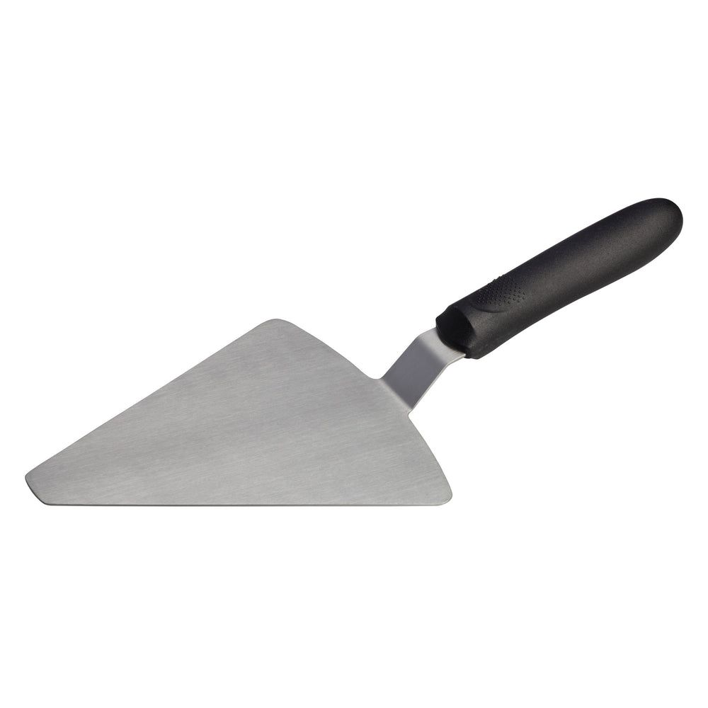 Winco Stainless Steel Pizza Server With Black Polypropylene Handle, 6 7/8 X 5 7/8 Inch Blade -- 12 Per Case