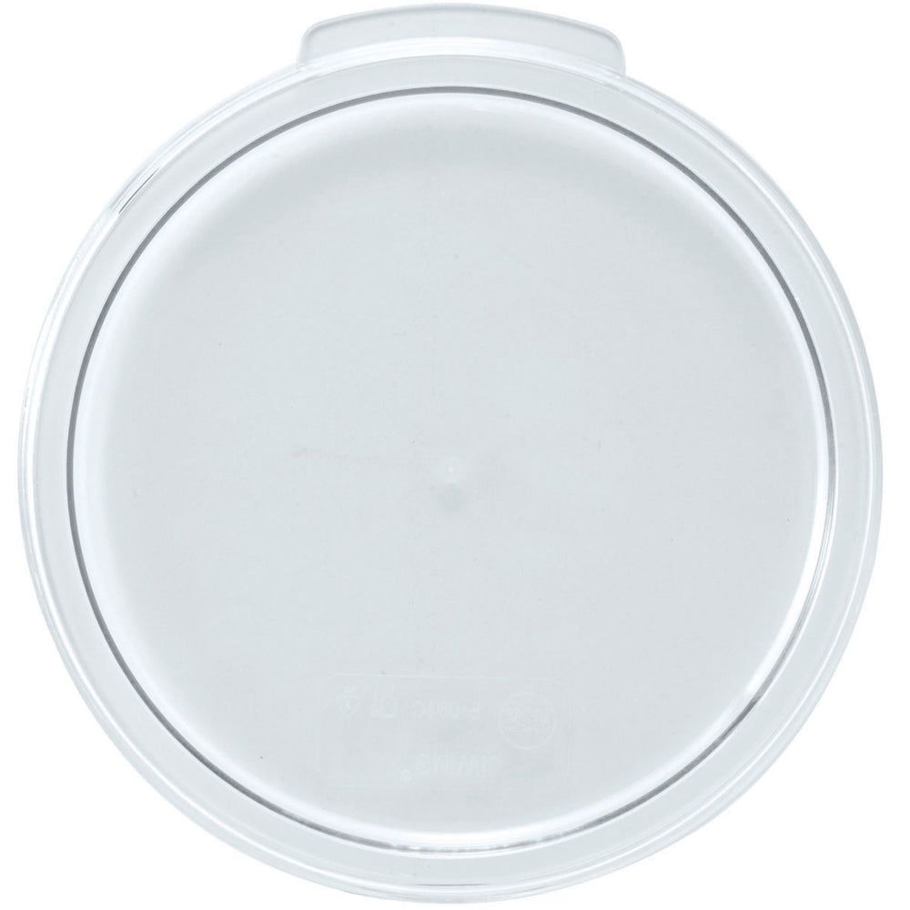 Tapa Translúcida Winco De Polipropileno Para El Recipiente De Almacenamiento De Alimentos Ptrc-1 -- 12 Por Caja