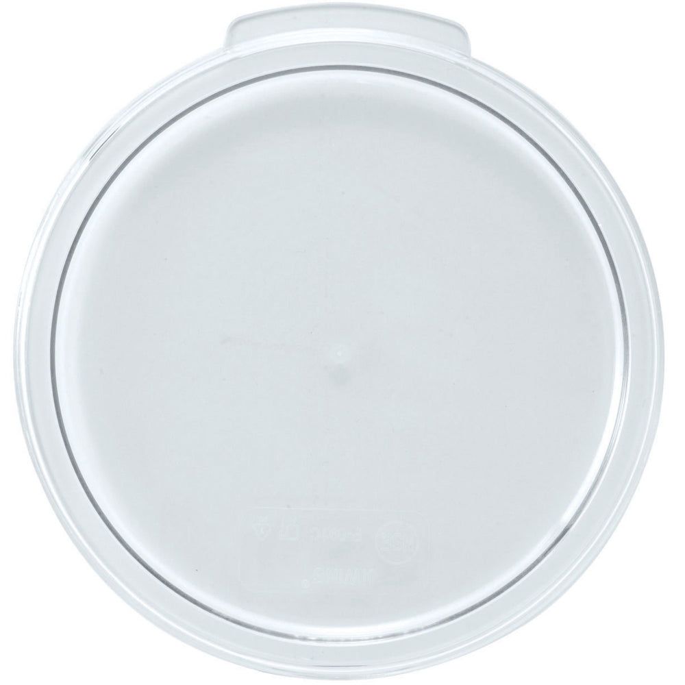 Winco Tapa De Polipropileno Translúcido Para Contenedor De Almacenamiento De Alimentos Ptrc-12/18/22 -- 6 Por Caja