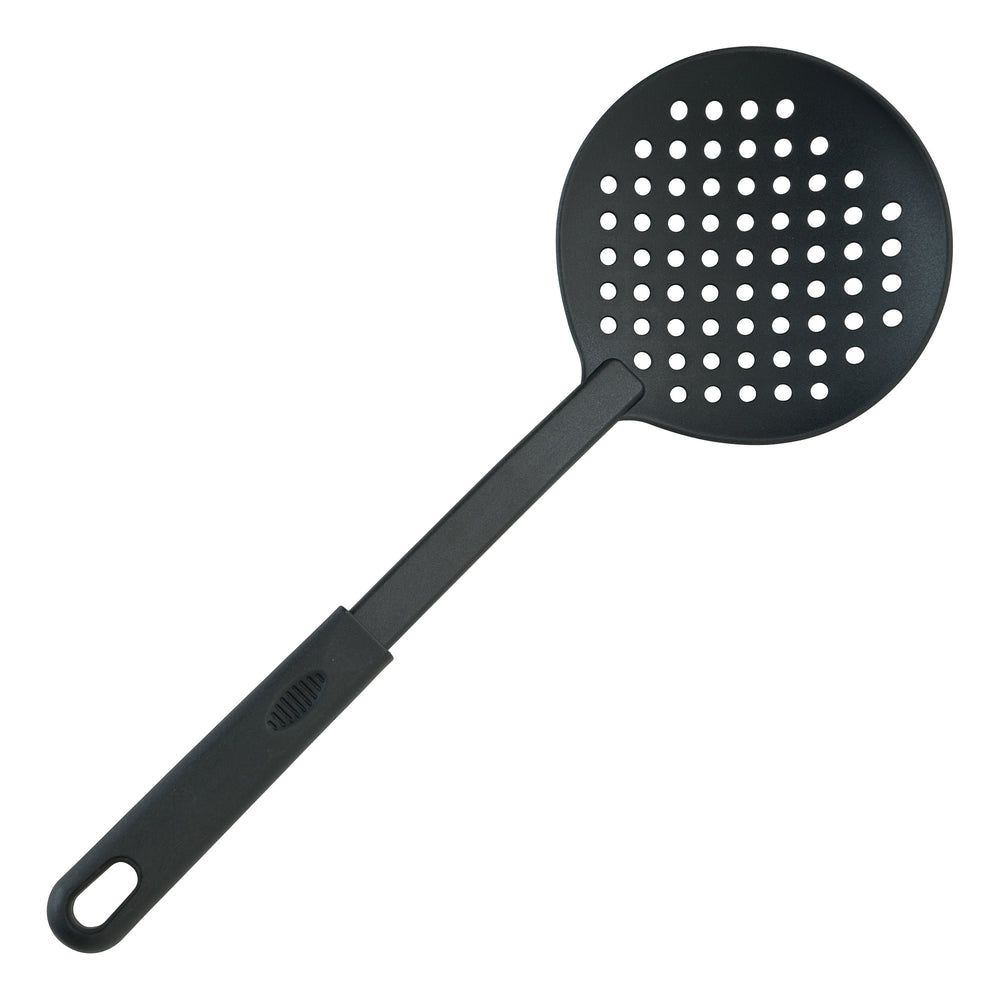 Winco Espumadera De Nailon Negro Resistente Al Calor -- 12 Por Caja